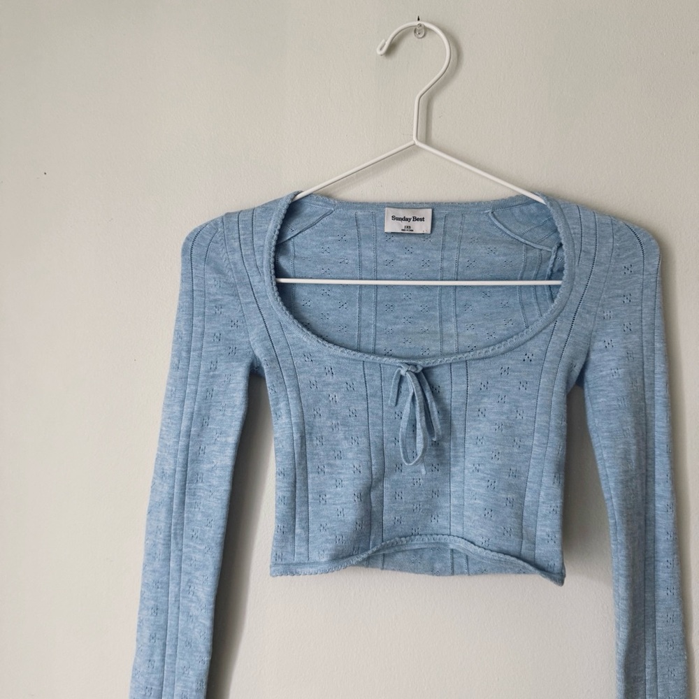 Aritzia Sunday Best Butterfly Sweater